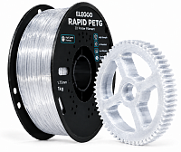 Филамент Elegoo Rapid PETG Прозрачный, 1.75мм, 1кг, с катушкой