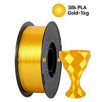 Филамент Kingroon PLA Silk Шёлковый Золотой 1.75мм 1кг с катушкой