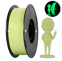Филамент Kingroon PLA Luminous Жёлтый 1.75мм 1кг с катушкой