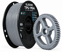 Филамент Elegoo TPU 95A Серый, 1.75мм, 1кг, с катушкой