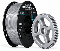 Филамент Elegoo Rapid PETG Серебристый, 1.75мм, 1кг, с катушкой