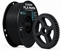 Филамент Elegoo PLA Matte Черный, 1.75мм, 1кг, с катушкой